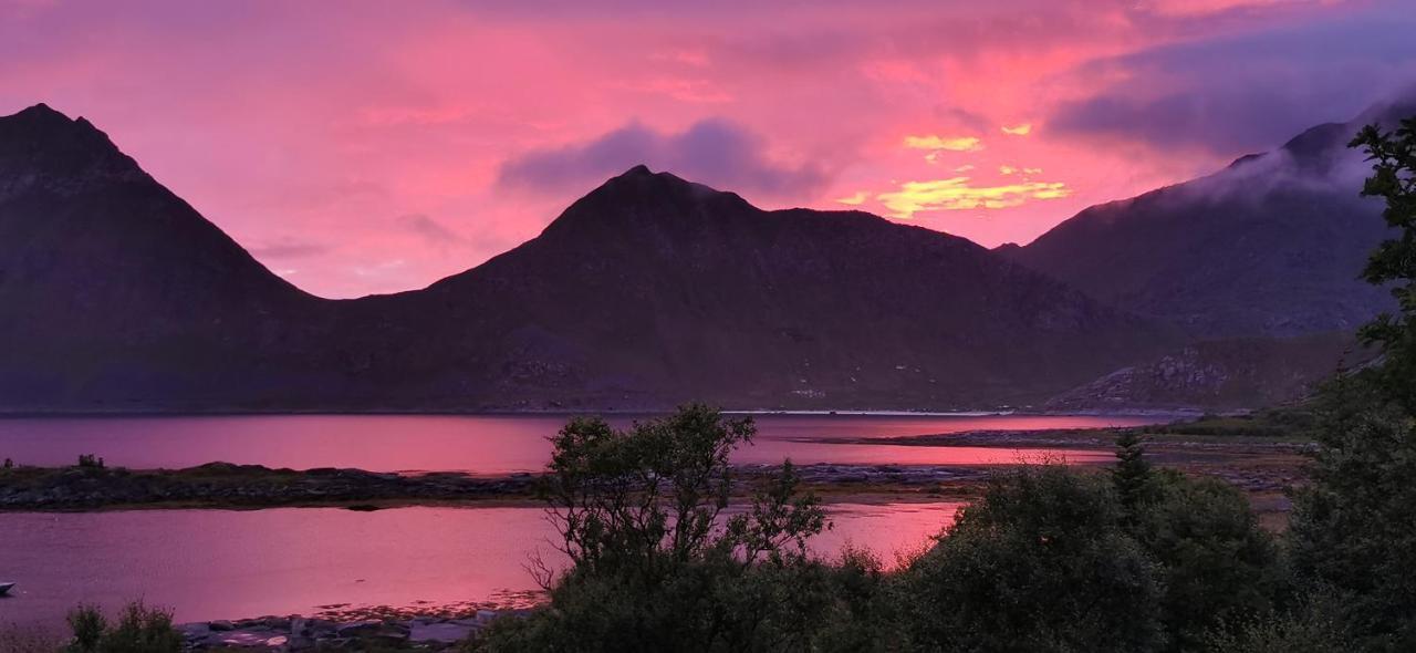 Mannen Panorama Lofoten Offersoya Eksteriør billede